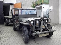 Jeep MA|MB|GPW – Tropiko (plandeka bez tyłu i boków, tylko góra)