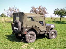 Jeep Willys M38 – bâche