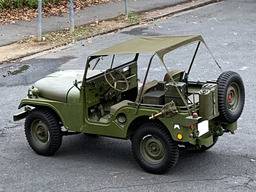 Jeep Willys M38A1 – Mini tropico (solo la parte alta del tetto, senza le parti posteriore e laterali)