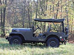 Jeep Willys M38A1 – Plachta